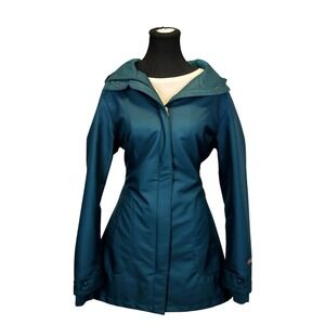 Cloudveil Water Resistant jacket Belted Softshell Hooded Windbreaker